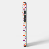 Kleurrijke Harten Custom Monogram 4-Foto's Case-Mate iPhone Case (Achterkant / Links)