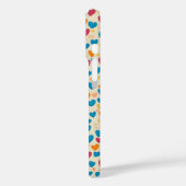 Kleurrijke harten, Monogram, Gelukkige Dag, Case-Mate iPhone Case (Achterkant / Links)