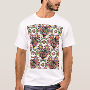 Kleurrijke harten, naadloos romantisch patroon. t-shirt