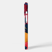 Kleurrijke harten op een donkere achtergrond Case-Mate iPhone case (Achterkant / Links)