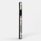 Kleurrijke harten op witte paaseieren Case-Mate iPhone case (Achterkant/rechts)