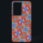 Kleurrijke harten Paarse rood blauw Samsung Galaxy Hoesje<br><div class="desc">Kleurrijke harten met paarse,  rode,  paarse en blauwe design.</div>