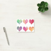 kleurrijke harten post-it® notes (Kantoor)