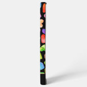 kleurrijke harten samsung galaxy hoesje (Linkerkant)