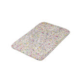 Kleurrijke Harten Splatter Paint, Abstract Badmat (Gekanteld)