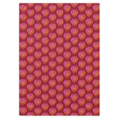 Kleurrijke harten tafelkleed (Voorkant)