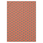 Kleurrijke harten tafelkleed (Voorkant)