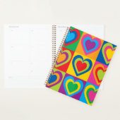 Kleurrijke Hartjes Mooie Planner (Display)