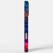 Kleurrijke Hartswirl Case-Mate iPhone Case (Achterkant / Rechts)