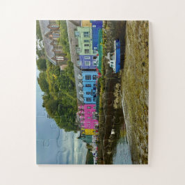 Kleurrijke haven van Portree | Isle of Skye Legpuzzel