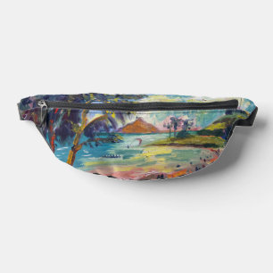 Kleurrijke Hawaïaanse Kailua strand hipster tas