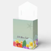 Kleurrijke Hawaiian Beach bruiloft thema Bedankdoosjes (Geopend)