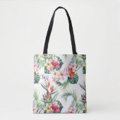  kleurrijke Hawaiian Monogram Canvas tas (Voorkant)