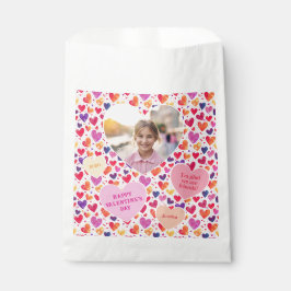 Kleurrijke Hearts Classroom Valentijnsdag Foto Bedankzakje