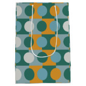 Kleurrijke hedendaagse geometrische medium cadeauzakje (Achterkant)