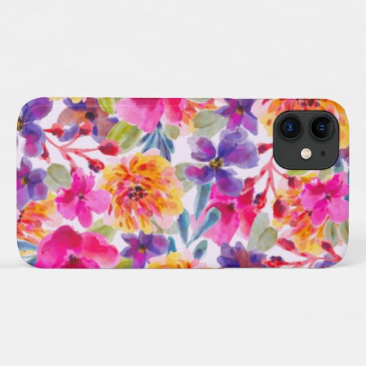 Kleurrijke hedendaagse vrouwen Case-Mate iPhone case (Achterkant (horizontaal))