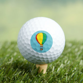 Kleurrijke Heet Lucht Ballon Golfballen