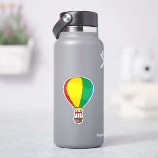 Kleurrijke Heet Lucht Ballon Sticker