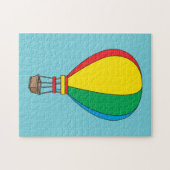 Kleurrijke Heet Luchtballon Legpuzzel (Horizontaal)