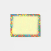Kleurrijke, heldere, Abstracte, rode, blauwe, groe Post-it® Notes (Voorkant)