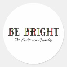 Kleurrijke, heldere feestdagen Stickers