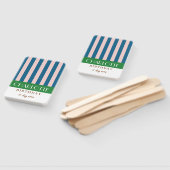 Kleurrijke heldere levendige kleuren Fun Minimalis Handwaaier (Niet-gemonteerd)