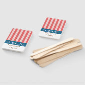 Kleurrijke heldere levendige kleuren Fun Minimalis Handwaaier (Niet-gemonteerd)