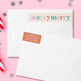 Kleurrijke Heldere Moderne Vrolijke Kerstmis