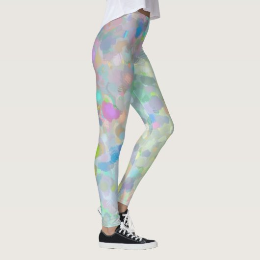 kleurrijke , heldere pastel leggings (Rechts)