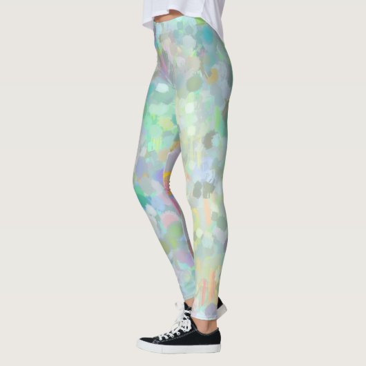 kleurrijke , heldere pastel leggings (Links)