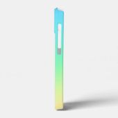 Kleurrijke hellende gradiënt van pasta Case-Mate iPhone case (Achterkant / Links)