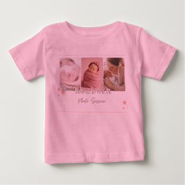 Kleurrijke Hello Summer Baby Fijne Jersey T-Shirt
