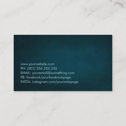 Kleurrijke Helpende Handen Hartboom Mozaïek Visitekaartje (Achterkant)