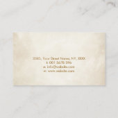 Kleurrijke Helpende Handen Hartboom Mozaïek Visitekaartje (Achterkant)