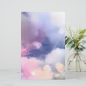 Kleurrijke hemel 5,5 x 8,5 inch — Stationery Briefpapier (Staand voorkant)