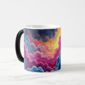 Kleurrijke hemel magische mok (Voorkant links)