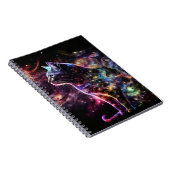 KLEURRIJKE HEMELKATTEN IN DE RUIMTE NOTITIEBOEK (Rechterzijde)