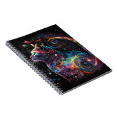 KLEURRIJKE HEMELKATTEN IN DE RUIMTE NOTITIEBOEK (Rechterzijde)