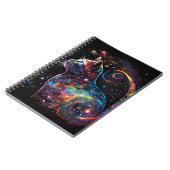 KLEURRIJKE HEMELKATTEN IN DE RUIMTE NOTITIEBOEK (Linkerzijde)