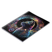 KLEURRIJKE HEMELKATTEN IN DE RUIMTE NOTITIEBOEK (Linkerzijde)