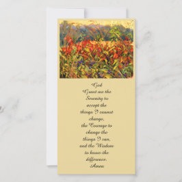 Kleurrijke herfst Asters & Sumac Reds en Blues