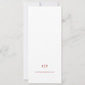 Kleurrijke Herfst Floral Elegant Boho Bruiloft Kaart (Achterkant)