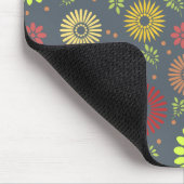 Kleurrijke Herfst Flowers in Warm Shades Muismat (Hoek)