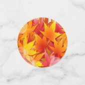 Kleurrijke Herfst Herfst Thanksgiving Tafel Confet Confetti (Kleine voorkant)
