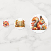 KLEURRIJKE HERFST HERFST THEMA SCÈNES CONFETTI (Voorkanten)