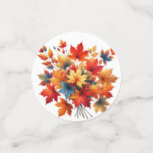 KLEURRIJKE HERFST HERFST THEMA SCÈNES CONFETTI (Kleine voorkant)