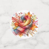 KLEURRIJKE HERFST HERFST THEMA SCÈNES CONFETTI (Kleine voorkant)