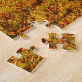 Kleurrijke Herfst herfstboomlandschap Legpuzzel (Zijkant)