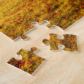 Kleurrijke Herfst herfstboomlandschap Legpuzzel (Zijkant)