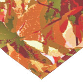 Kleurrijke herfst laat Abstracte tabeluitvoerder o Korte Tafelloper (Hoek)